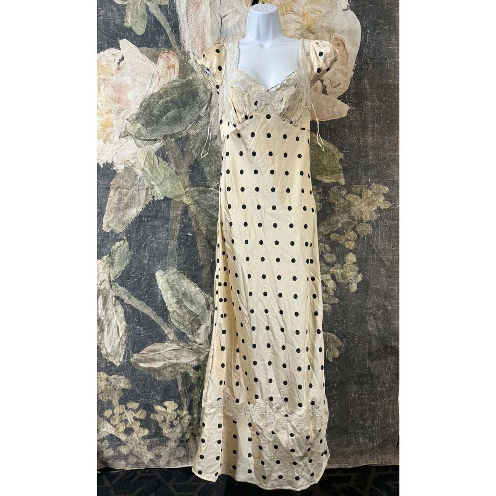 New Free People Butterfly Babe Maxi Dress Size Small - Picture 8 of 12